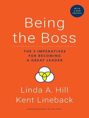 cover image of Being the Boss, with a New Preface